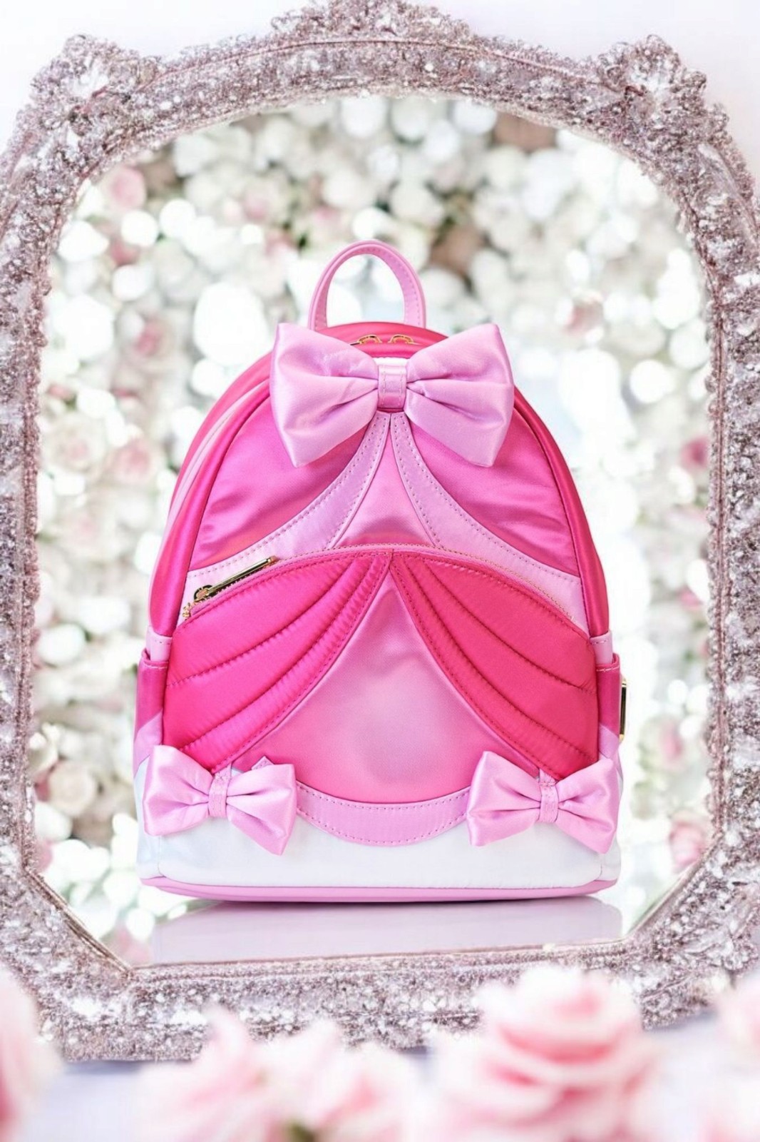 Loungefly 75th Anniversary Disney Cinderella Pink Dress Backpack