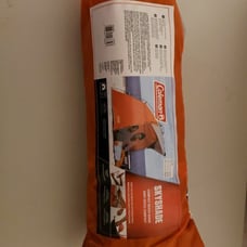 Coleman Skyshade Compact Beach Shade Orange UPF 50+ 6.8ft x 7.5ft x 4.5ft NEW