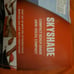 Coleman Skyshade Compact Beach Shade Orange UPF 50+ 6.8ft x 7.5ft x 4.5ft NEW