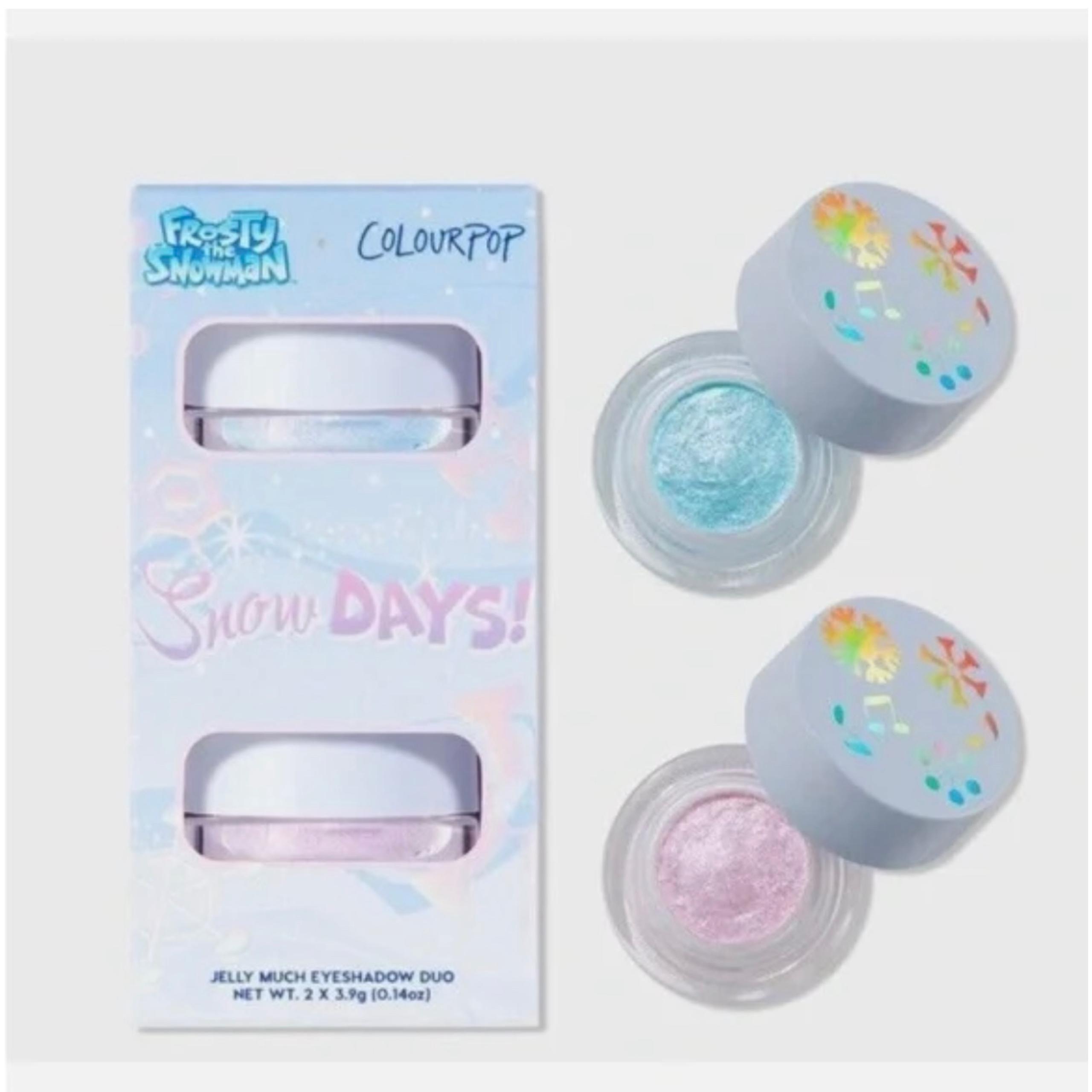Brand New ColourPop
Frosty the Snowman x ColourPop Snow Days! Gel Eye Shadow