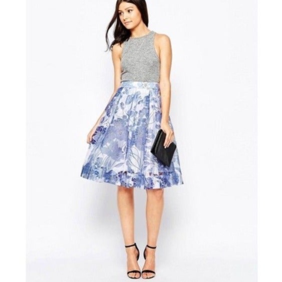 6 - French Connection Sheer Skirt