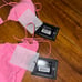 It’s now cool pink bikini set