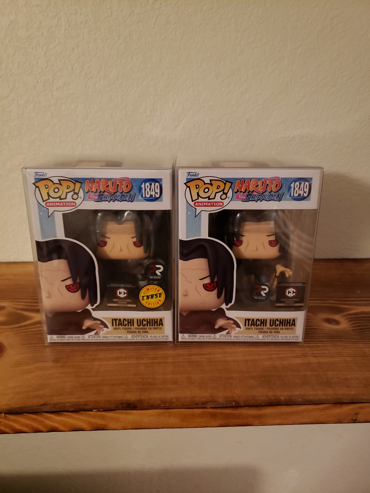 Itachi Uchiha #1849 Pre-Release Common/Chase Bundle