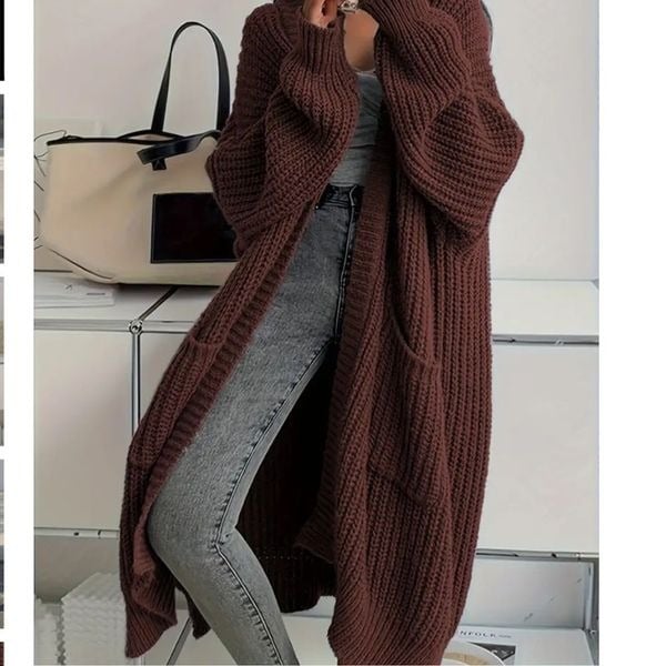 New ! Fall Cocoa Cardigan