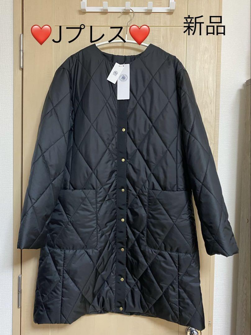 J.PRESS [Washable] High-Density Taffeta Quilted Long Coat, Brand New, Size M