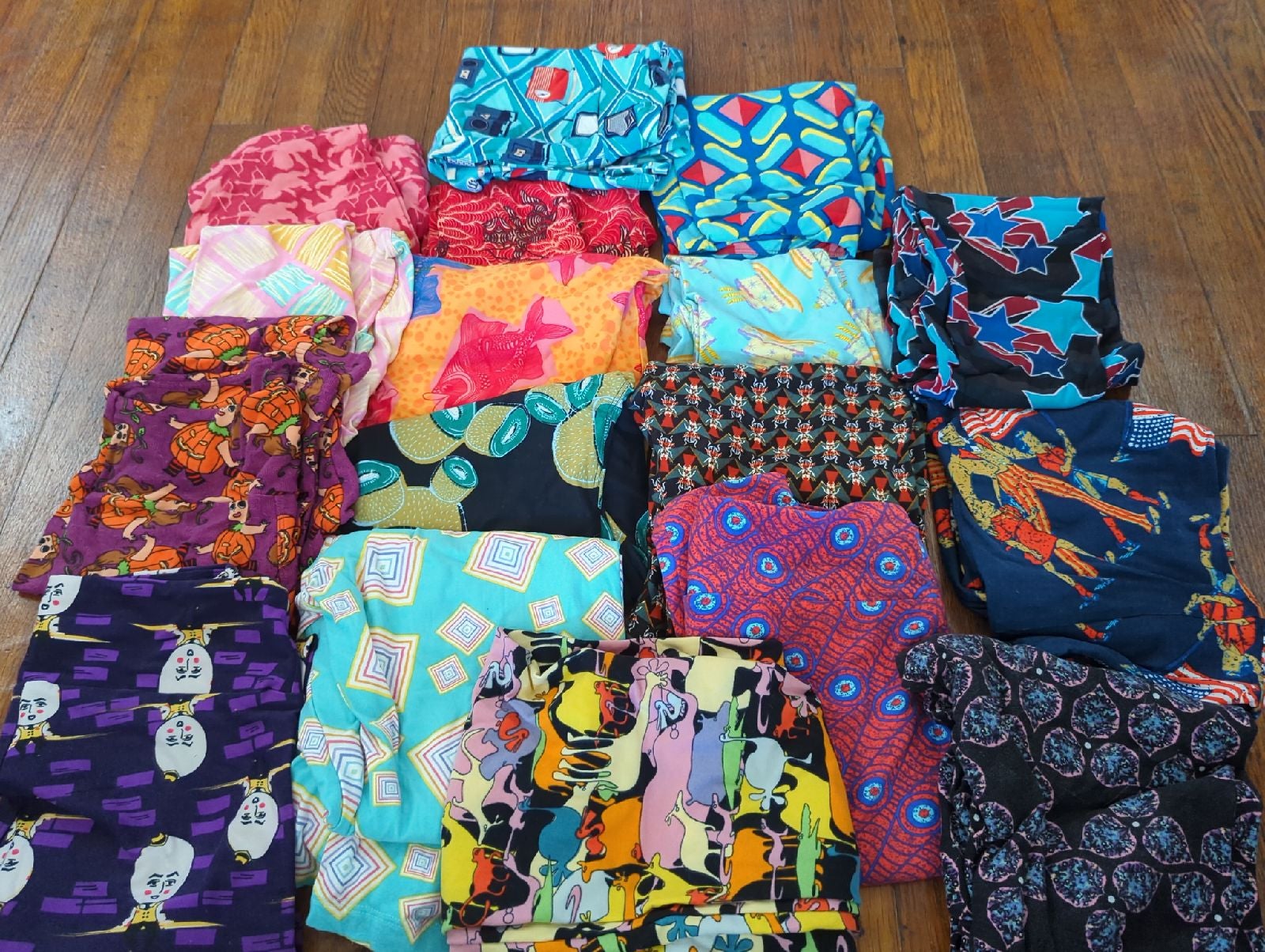 Lularoe leggings 17 pairs os