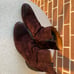 John Varvatos Sharpei booy in Burgungy Wine hue