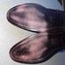 John Varvatos Sharpei booy in Burgungy Wine hue