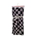 Juicy Couture JC Logo Checkerboard Throw Blanket