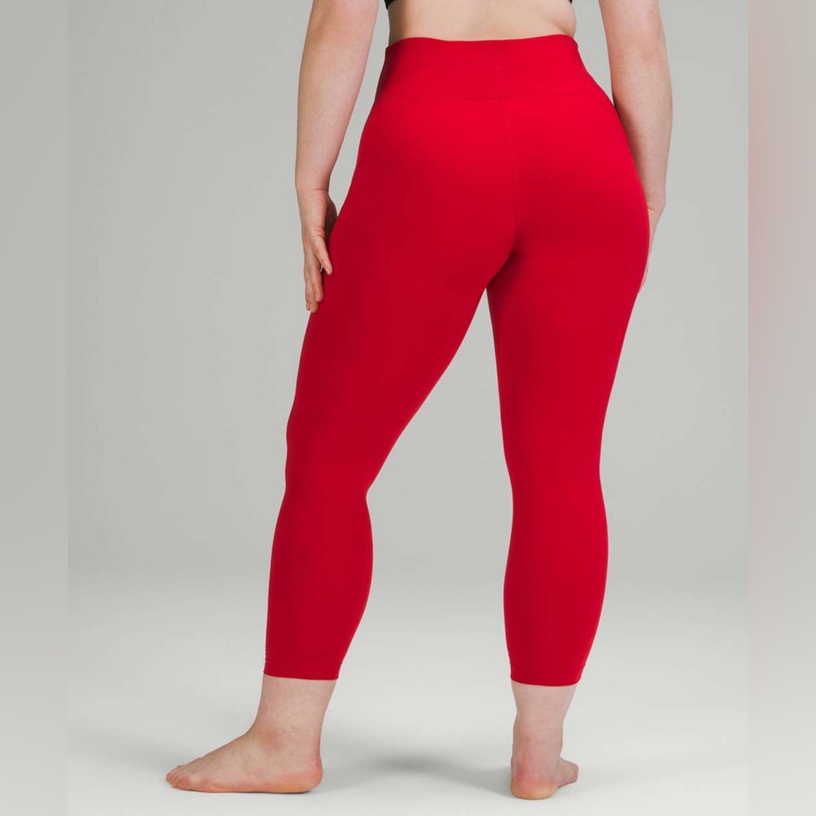 Gently Used - Lululemon Instill High-Rise Tight 25 Dark Red Size 20