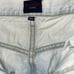 Vintage Tommy Hilfiger Denim Jeans Shorts Mens Size 42 Blue Light Logo Spell Out