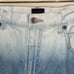 Vintage Tommy Hilfiger Denim Jeans Shorts Mens Size 42 Blue Light Logo Spell Out