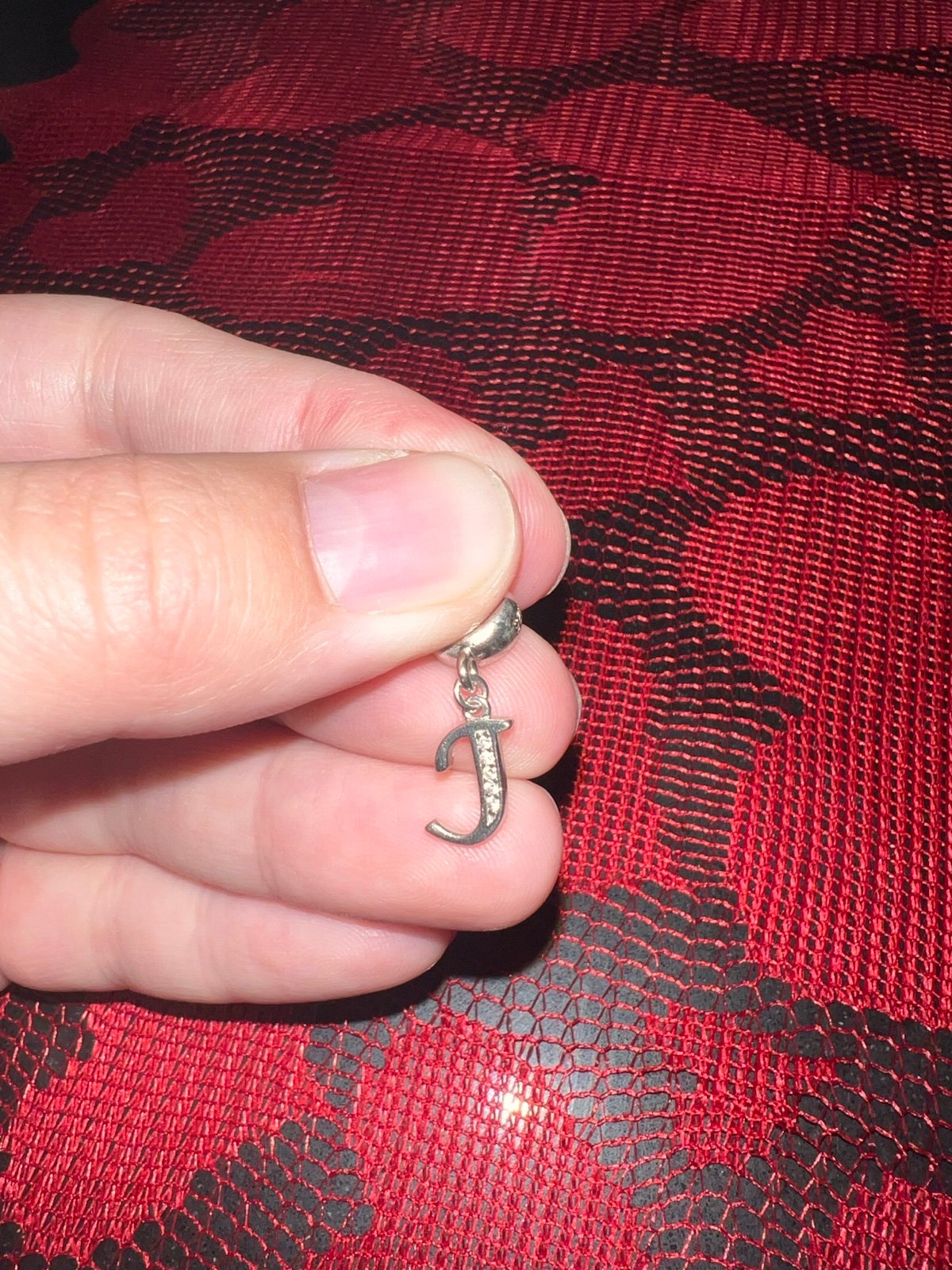 Pandora letter “J” charm