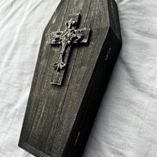 Coffin wooden box