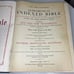 Antique 1936 Hertel Blue Ribbon Bible