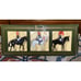 Harrods Knightsbridge 3 Figures Hand Painted Metal Scale Model NIB 3.5” Vintage