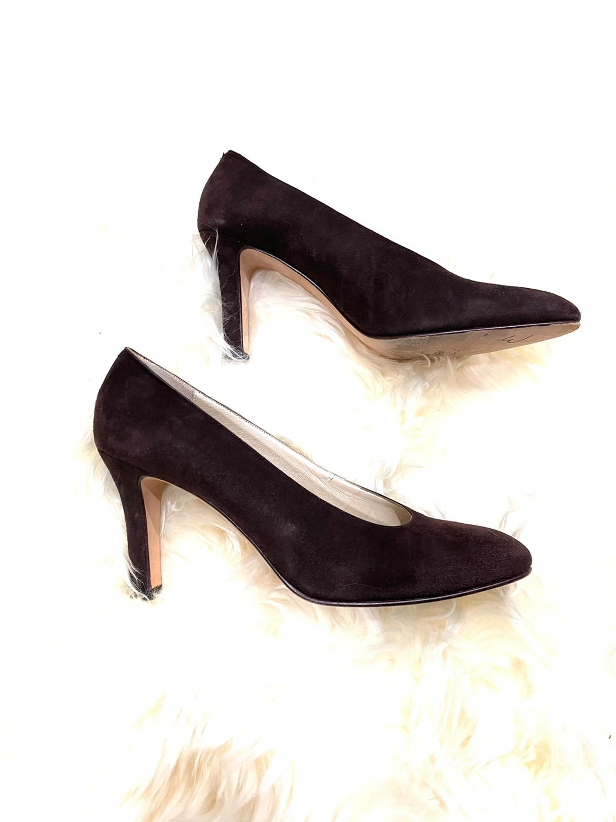 Bally Suede Heels 8