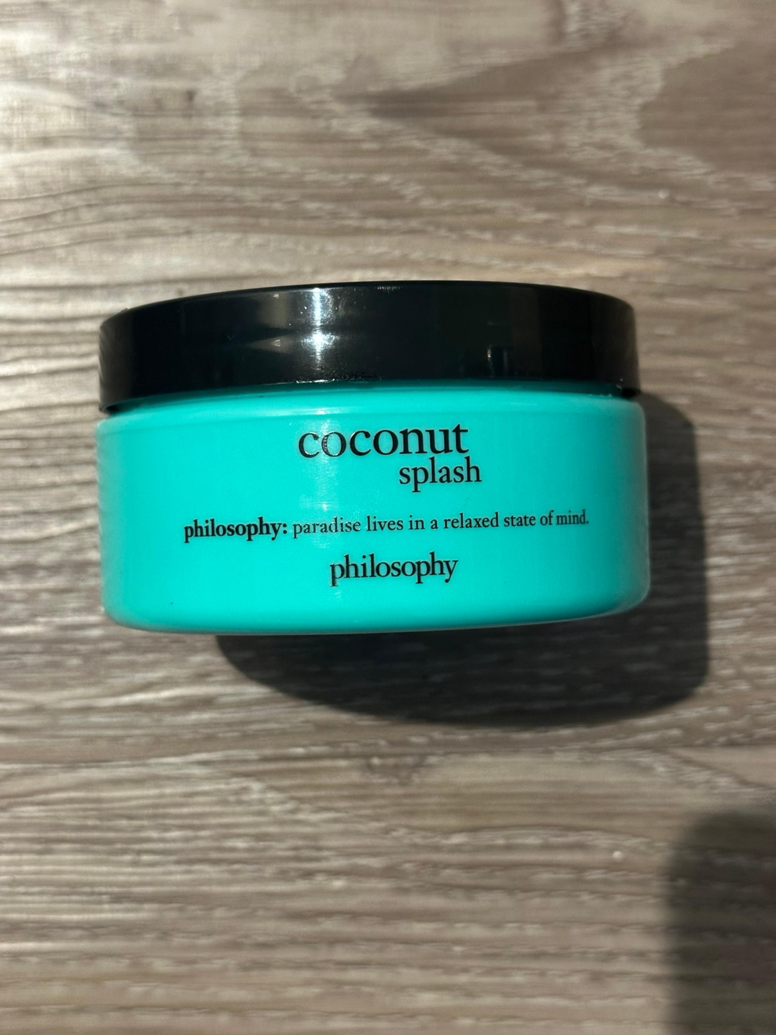 Philosophy Coconut Splash Glazed Body Souffle! 8 fl. oz.