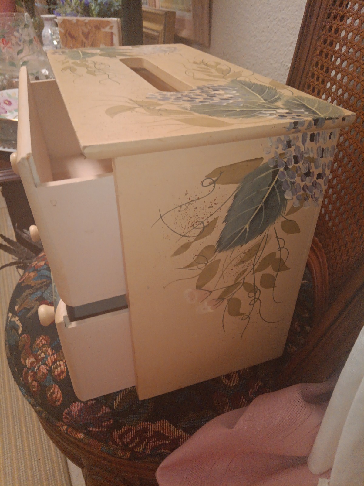 Storage Letter Holder Wood hot Box 3 Drawer