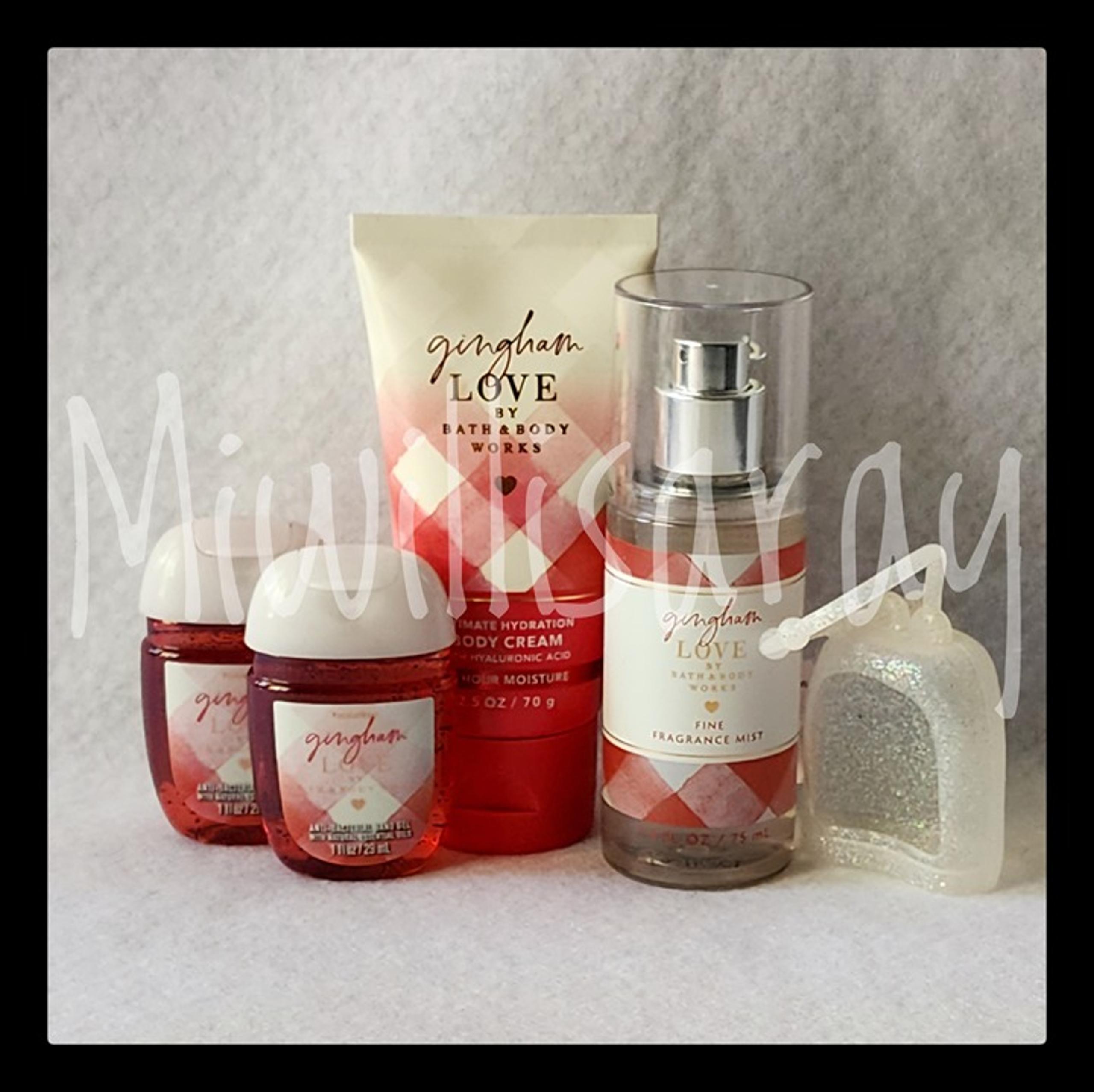 NWT Bath & Body Works "Gingham Love" Mini's Bundle (x5)