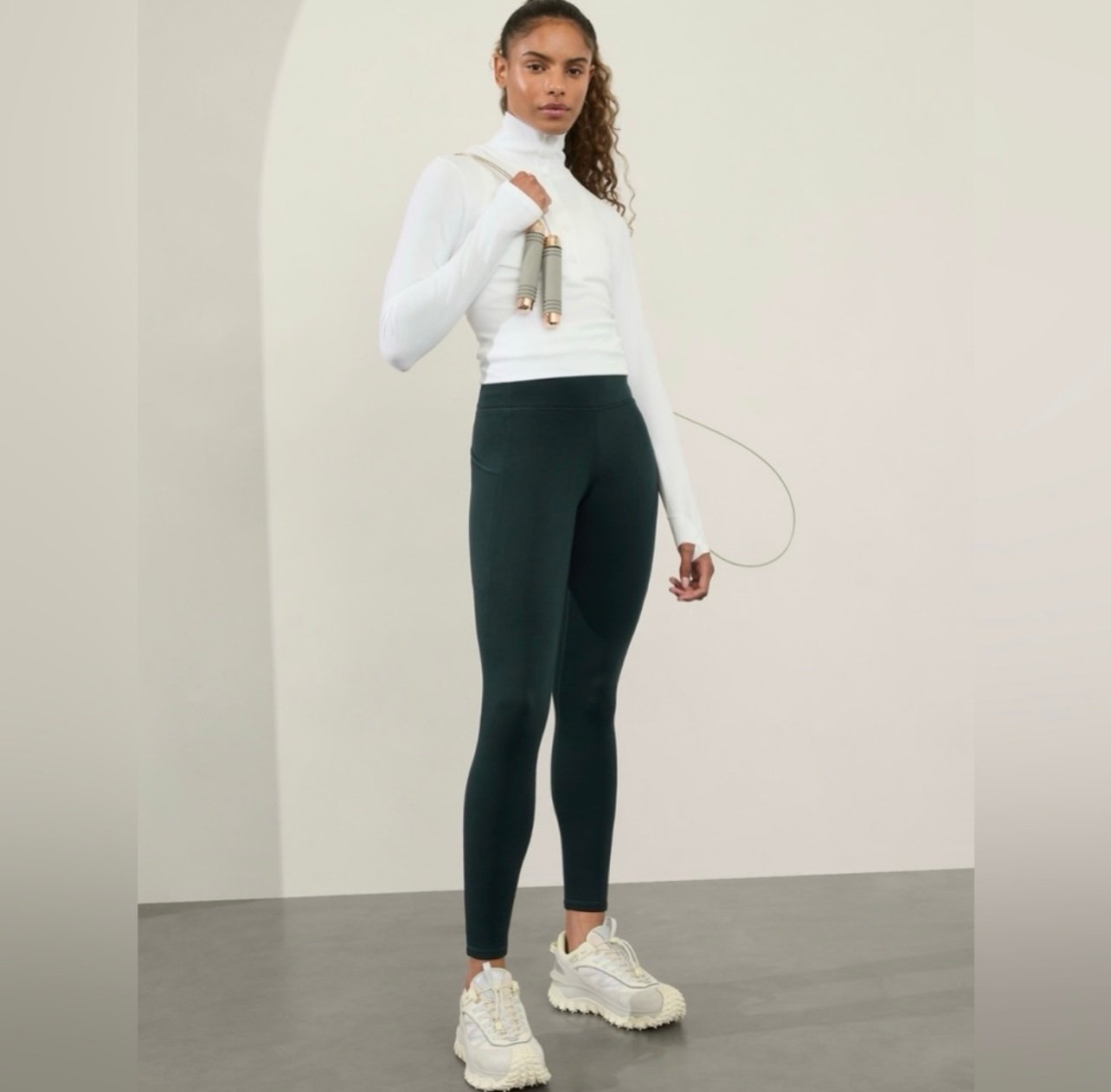 Athleta Altitude Fleece Lined Stash High Rise Legging size XSP