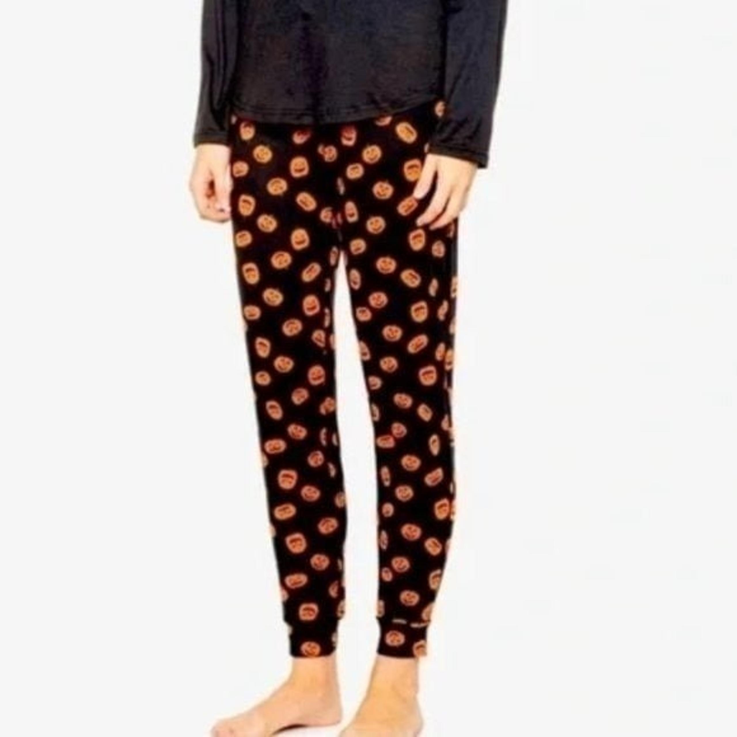 Rae Dunn Jack-O-Lantern Pumpkin Pajama Pants