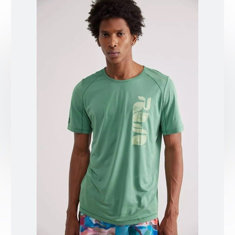 NWOT Janji Running Tea Large Green Athletic Mens