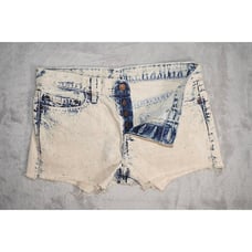 Levi’s Acid Wash Denim Shorts W26 | Vintage High-Waisted Cutoff | Y2K Grunge