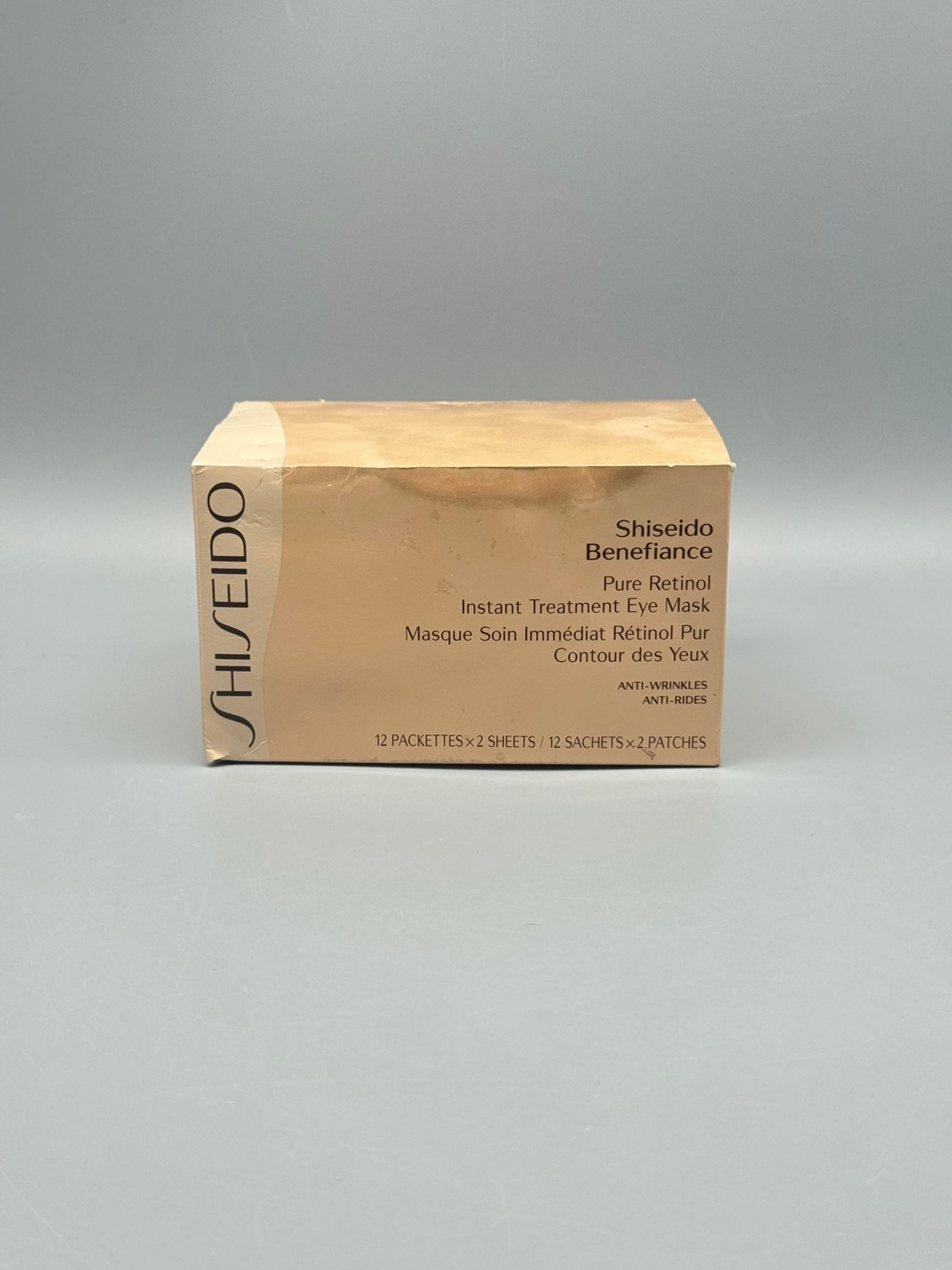 Shiseido Benefiance Pure Retinol Eye
Mask - 9 Packets (Partial Set)