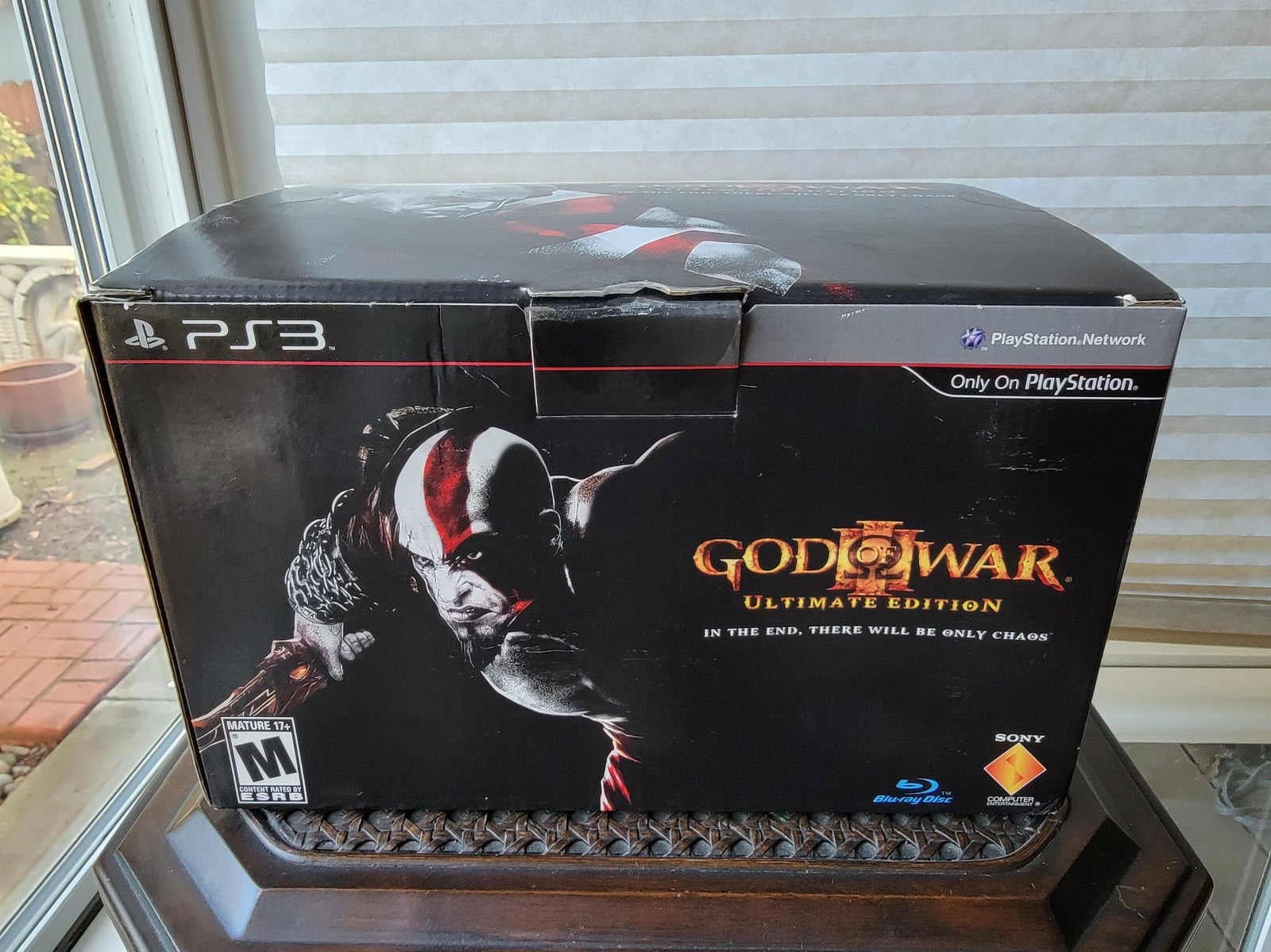 God Of War III Ultimate Edition (Sony Playstation 3) Game/Artbook/Pandora’s Box