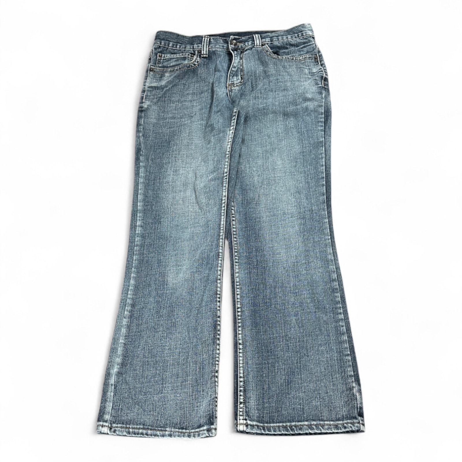 Urban Pipeline Jeans Mens 33x30 Blue Relaxed Bootcut Dark Wash Cotton Cowboy