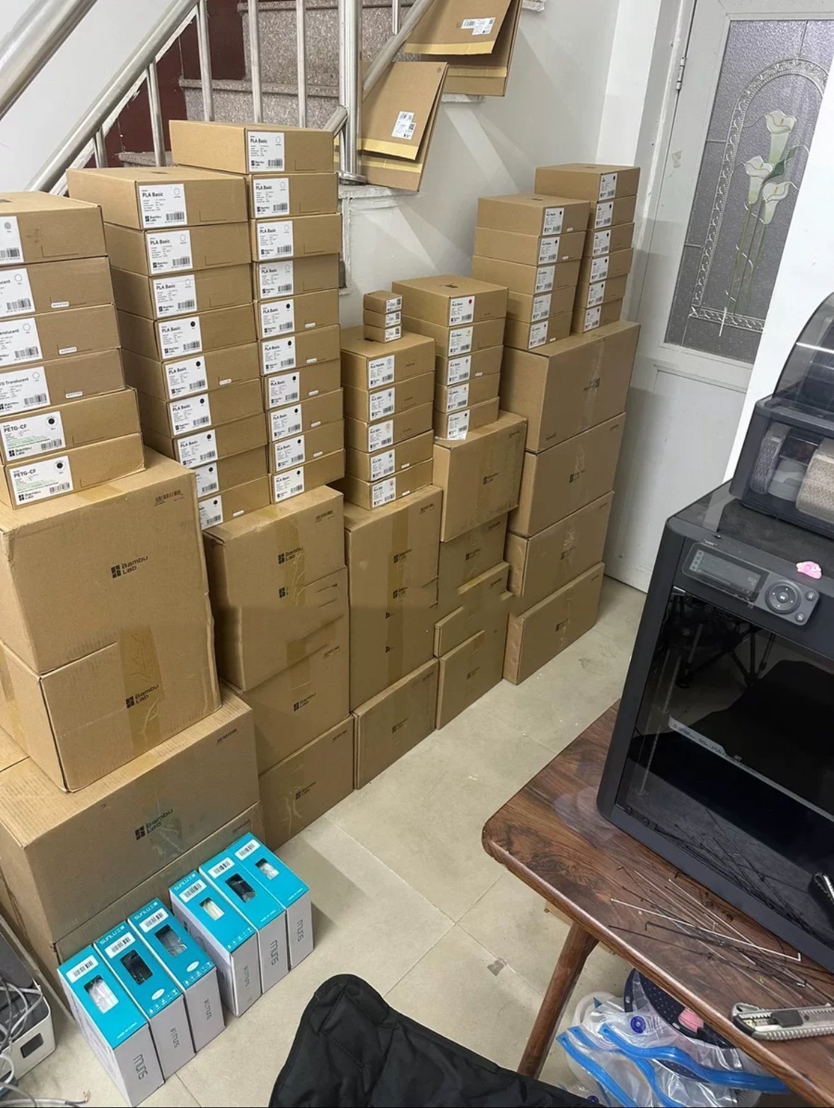 10 PCS Bambu Lab PLA Filament