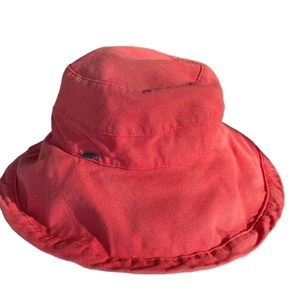 Scala Classic Cotton Sun Hat Salmon OS