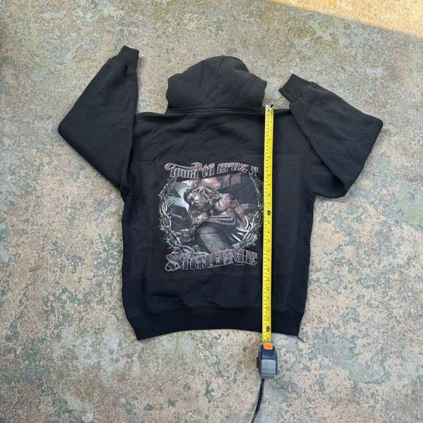 Toma Tu Cruz y Sigueme Y2K Jesus Hoodie