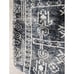 WEST ELM Blue Black Woolen Rug EURO Pillow Shams 20x20 - Set of 2