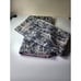 WEST ELM Blue Black Woolen Rug EURO Pillow Shams 20x20 - Set of 2