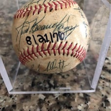 Seattle Mariners 1976 SIGNED GAME BALL BY TEAM *RARE*