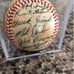Seattle Mariners 1976 SIGNED GAME BALL BY TEAM *RARE*