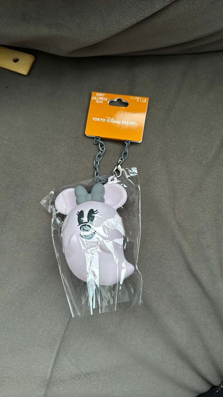 Tokyo Disney Sea Minnie Mouse Ghost coin purse/bagcharm
