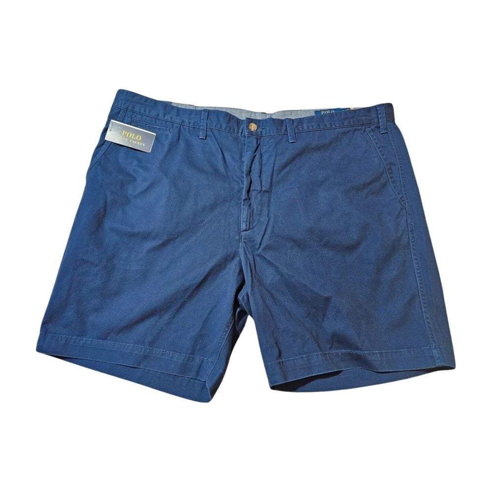 NEW! Polo Ralph Lauren Chino Shorts Big & Tall Navy Classic Fit 8 NWT Men's 44B