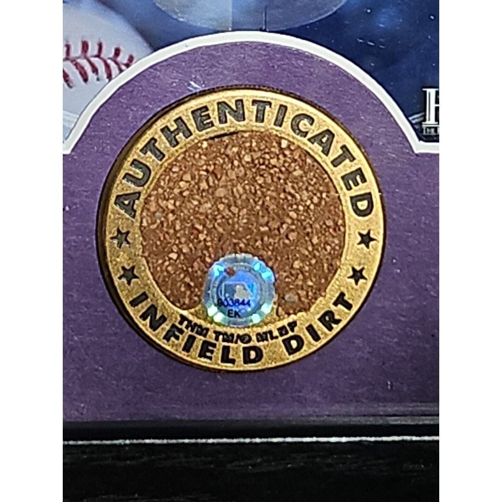 Colorado Rockies Medallion Authenticated INFIELD DIRT Coors Field Highland Mint