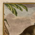 Antique 18th C. Framed Monkey Colored Engraving L'Aigrette By Comte de Buffon