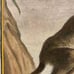 Antique 18th C. Framed Monkey Colored Engraving L'Aigrette By Comte de Buffon