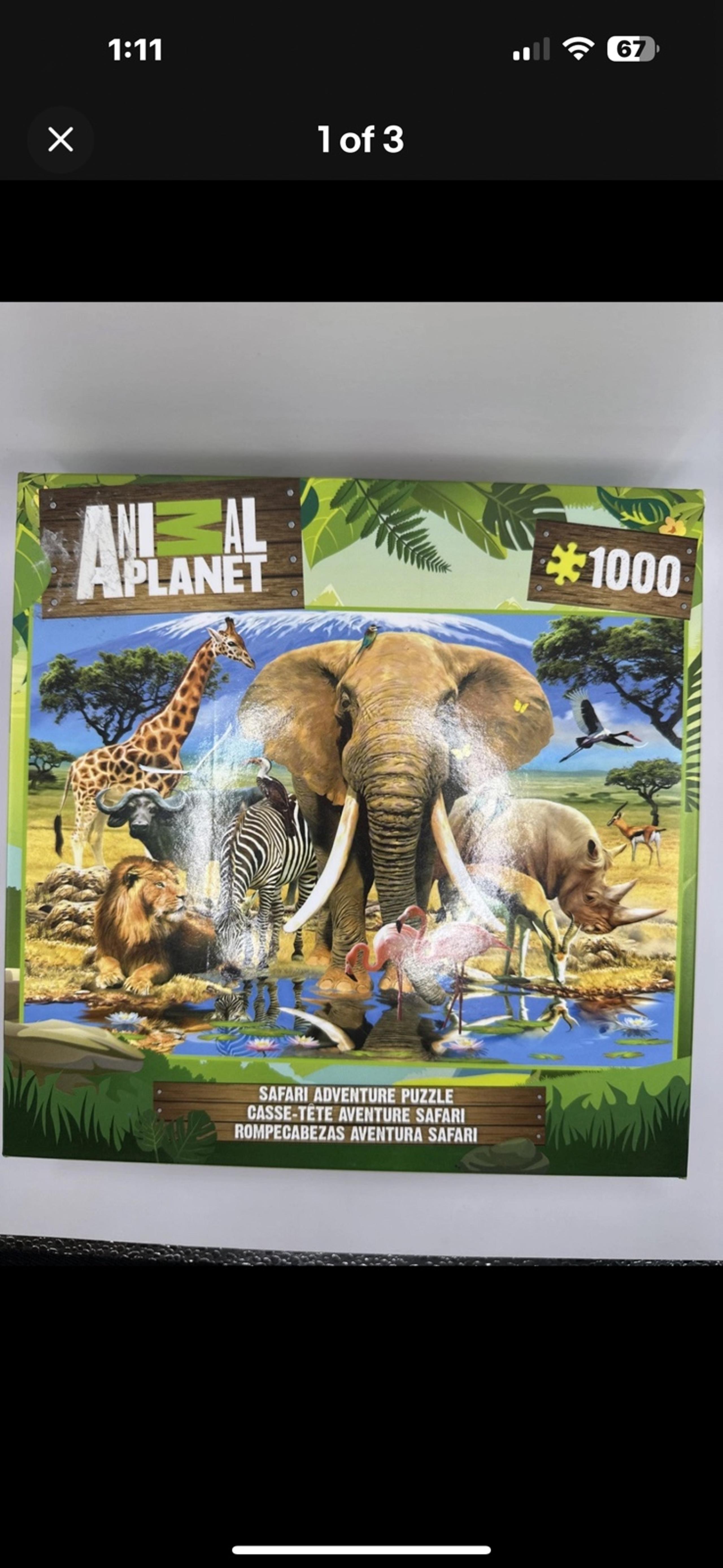 Animal Planet -Safari Adventure Puzzle