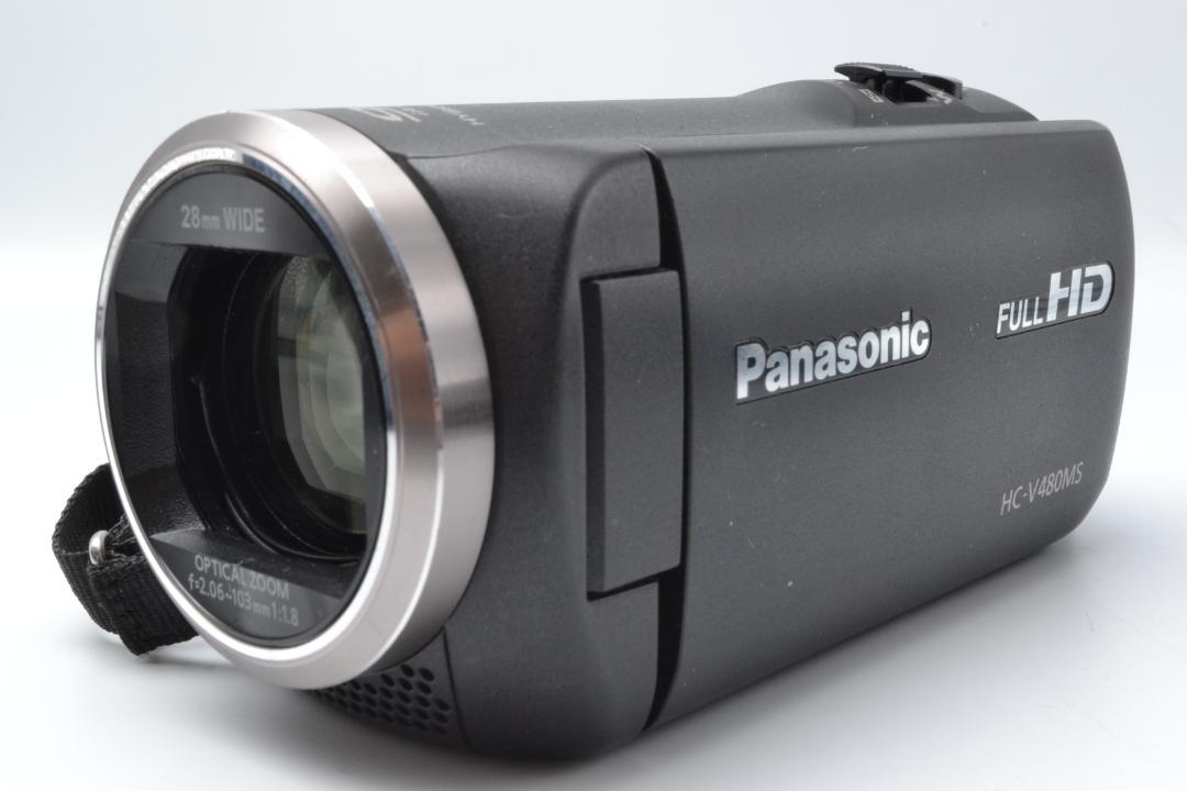 Amazon.co.jp: Panasonic HC-V480MS-K HD Camcorder, V480MS