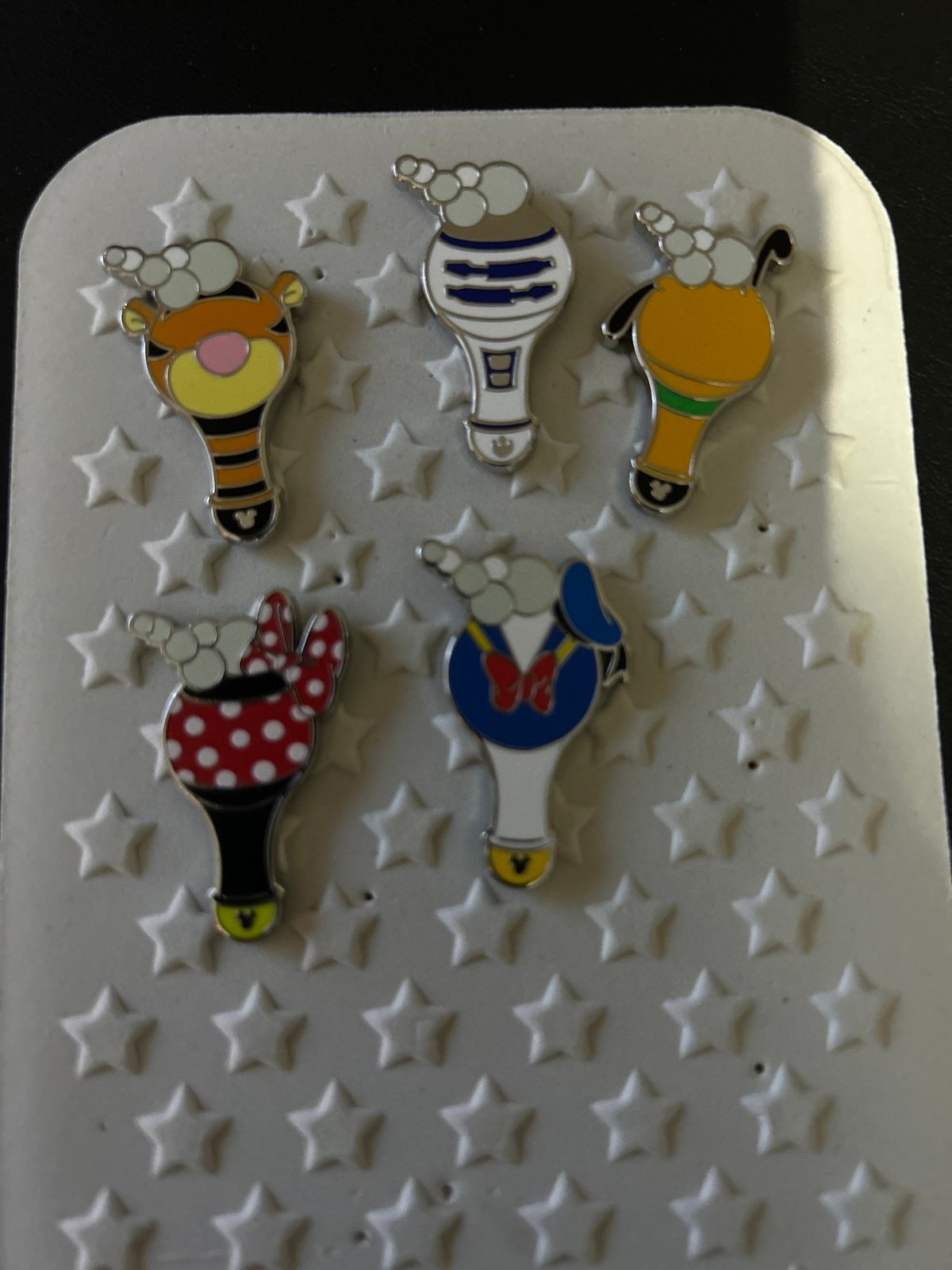 Disney World Wave B Bubble Wand Pin Set