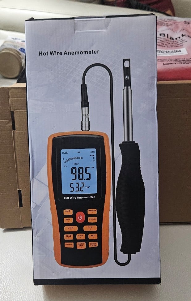 Bonvoisin Hot Wire Anemometer
