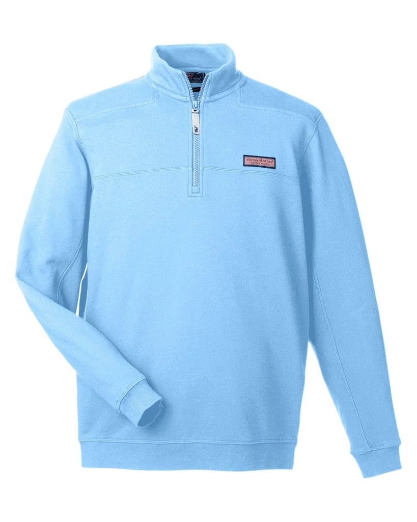 Light Blue Vineyard Vines Quarter Zip