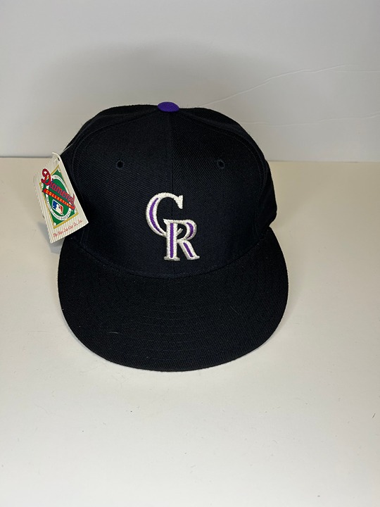Vintage Colorado Rockies New Era Fitted Hat Size 6 7/8 New