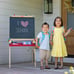 Exquisite Standing Art Easel -3 - 7 years -8sz5